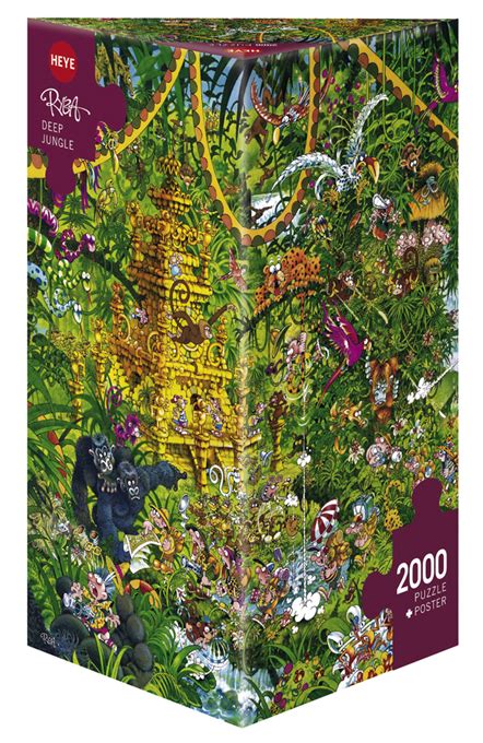 Buy Heye Deep Jungle 2000 Piece Jigsaw Puzzle And Other Amazing