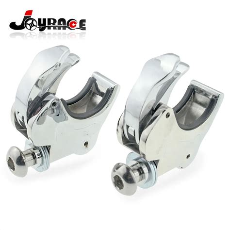 39mm Forks Motorcycle Detachable Windscreen Windshield Clamps For