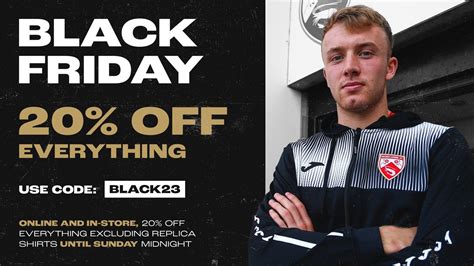 Save With 20 Off EVERYTHING This Black Friday News Morecambe