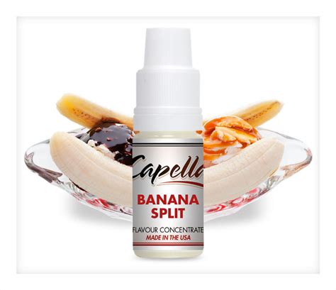 Banana Split Capella Flavour Concentrate Flavour Express