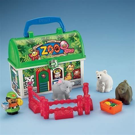 Fisher Price Little People Take Along Zoo Set By Fisher Price 2199