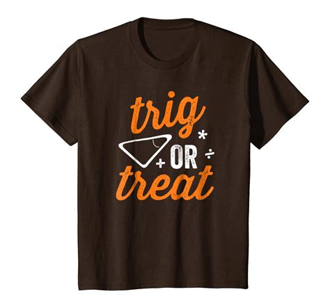 Trig Or Treat Shirt Math Teacher Halloween Trigonometry