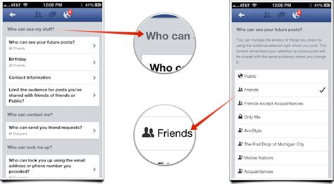 Edit Privacy Settings On Facebook App Josh Benson