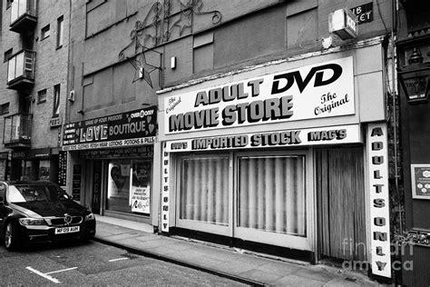 adult dvd store and sex shop northern quarter manchester uk photograph by joe fox fine art america