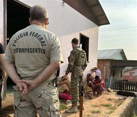 polícia federal deflagra ‘operação resquício em sena madureira e 13 pessoas têm prisão