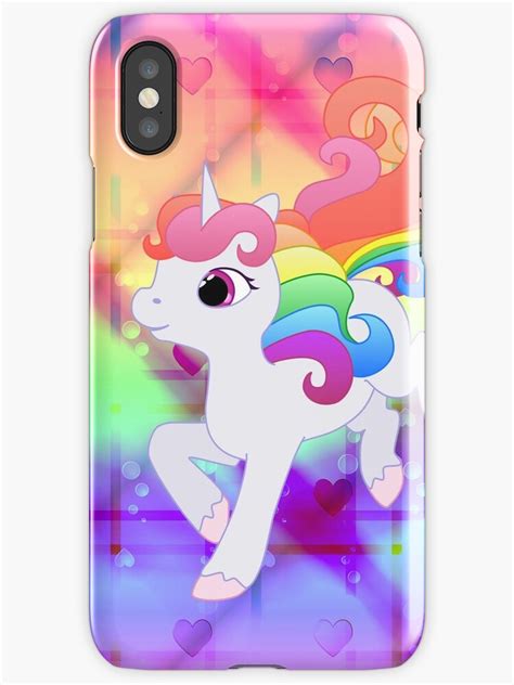 Cute Baby Rainbow Unicorn Iphone Cases And Covers By Lyddiedoodles