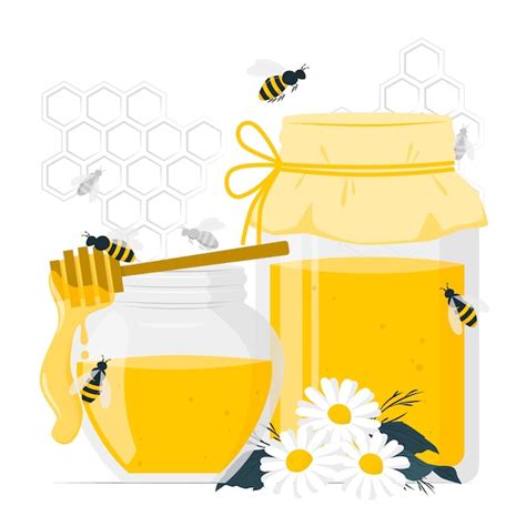 Honey Jar Vectors And Illustrations For Free Download Freepik