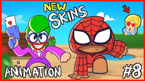 His super trick is a smoke bomb that makes him invisible for a little while! leon becomes invisible for 6 seconds. #8 BRAWL STARS ANIMATION - SKINS BATTLE COLT vs LEON ...