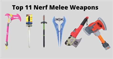 Best Nerf Swords And Melee Weapons In