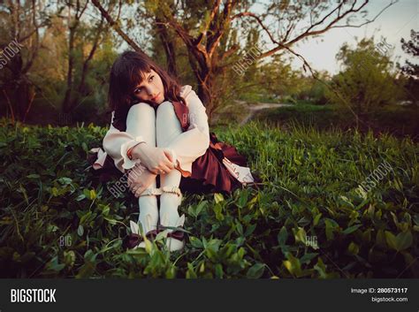 Beautiful Lonely Girl Image And Photo Free Trial Bigstock