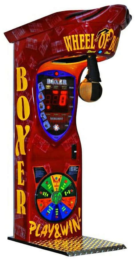 Boxer Wheel Of Boxing Arcade Machine Liberty Games