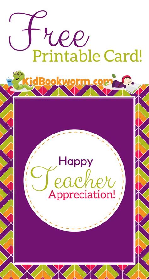 Downloadable Teacher Appreciation Cards Free Printable Teacher