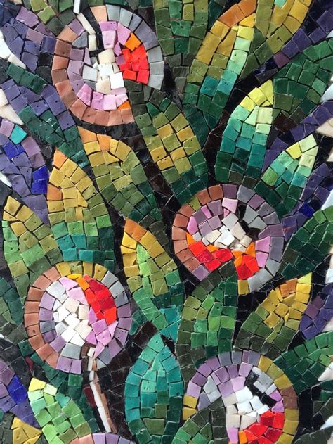 Greek Mosaics Mosaic Art Mosaic Artwork Floral Mosaic