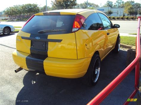 2007 Screaming Yellow Ford Focus Zx3 S Coupe 57875551 Photo 7