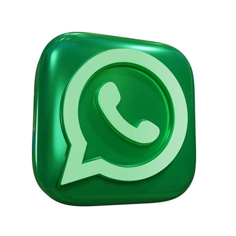 Glossy Whatsapp 3d Icon 9673712 Png