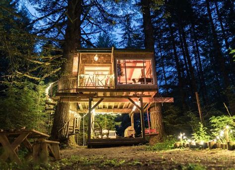 10 cool treehouses: These elevated vacation getaways are for rent - oregonlive.com
