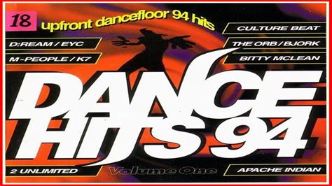 Dance Hits 94 Vol1 1994 Telstar Records Cd Compilation Maicon