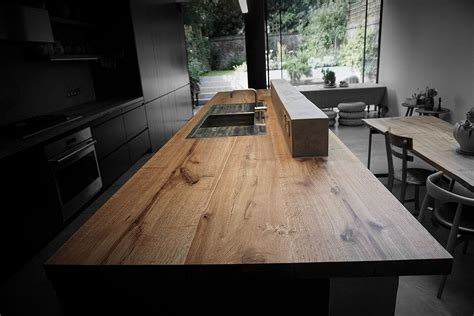 Wooden Kitchen Worktops Uk Solid Wood Kitchen Island Worktops In 2020