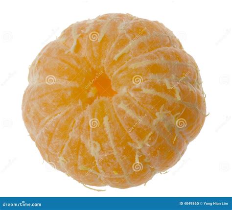 Peeled Mandarin Orange Stock Photo Image Of Nutritious 4049860