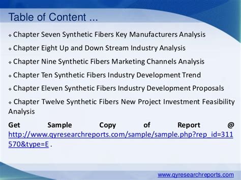 Global Synthetic Fibers Market 2015 Industry Trends Research Growth