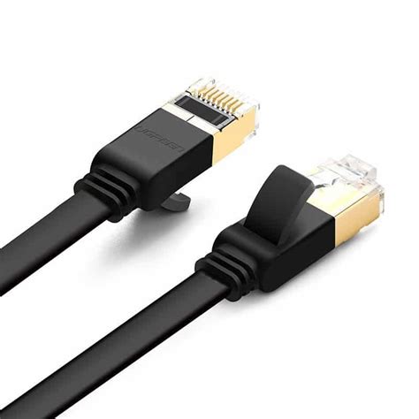 Ugreen Cat7 Ethernet Cable Flat 10gbps Speed 5 Meters