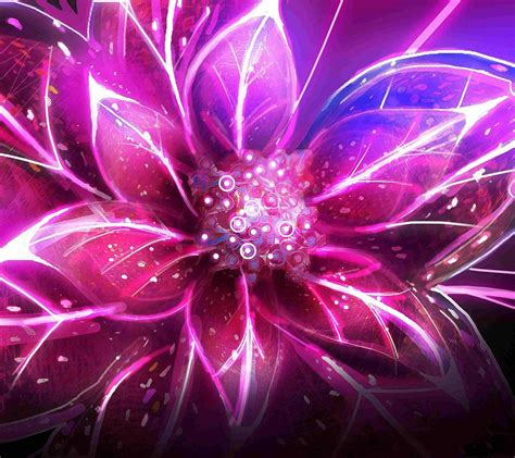 Top 57 Neon Flower Wallpaper Super Hot Incdgdbentre