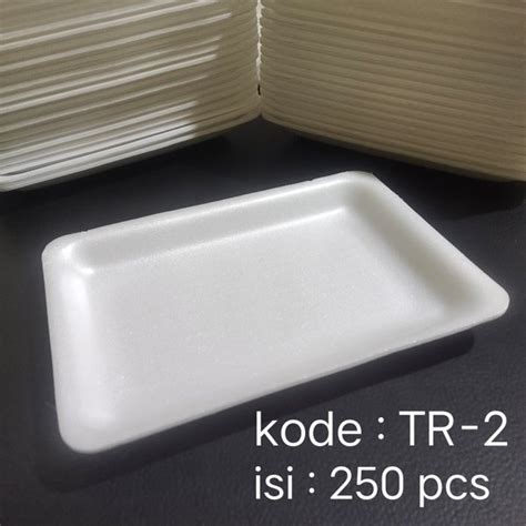 Jual FOAM TRAY TR 2 STYROFOAM TRAY BUAH TR2 ISI 250 PCS Di Lapak BCA AKSESORIS Bukalapak