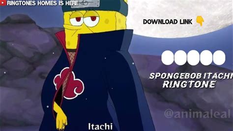 Spongebob Itachi Ringtone Download Link 👇 Youtube