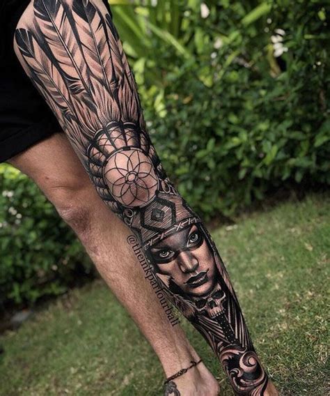 125 Best Leg Tattoos For Men Cool Ideas Designs 2019 Guide Leg Sleeve Tattoo Best Leg