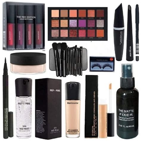 Huda Zone Professional Beauty Makeup Combo Kits For Girls And Women With