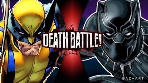 Wolverine Vs Black Panther Fan Made Death Battle Trailer Xmen Vs Marvel Youtube