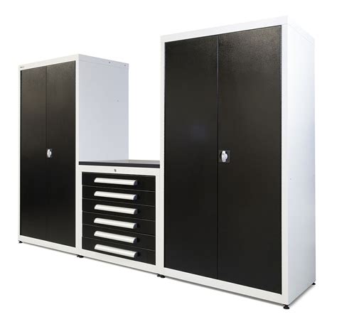 Organise your garage or workshop with the uk's best selling cabinet products. Garage Steel Cabinet System 11 - Length 3m