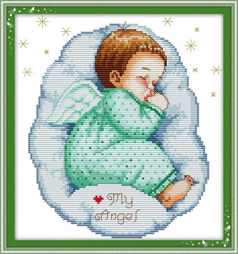 Embroidery cloth isn't the only thing you can cross stitch pretty little patterns into! Free Baby Cross Stitch Patterns | My Patterns