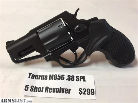 Armslist For Sale New Taurus M856 38 Spl 5 Shot Revolver