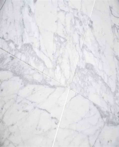 Bianco Carrara Honed Marble Authentic Stone