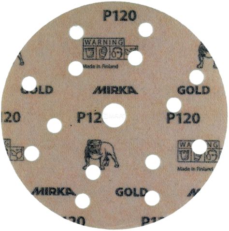P120 Абразивный диск Gold 150 мм 15 отверстий 9.12 грн