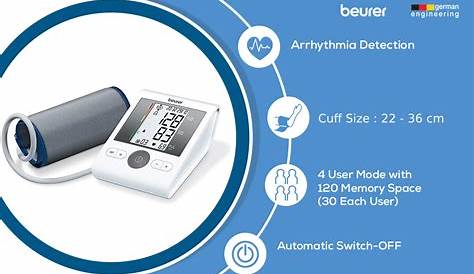 beurer blood pressure monitor manual
