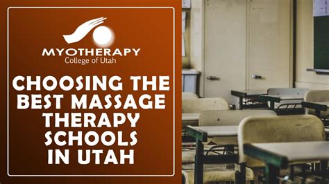 Choosing The Best Massage Therapy Schools In Utah Youtube