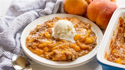 How to Make The Best Ever Peach Crisp | The Stay At Home Chef - YouTube ...