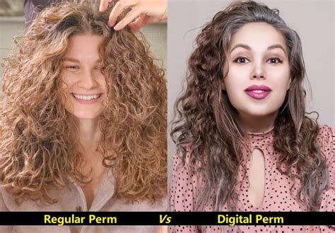 Regular Perm Vs Digital Perm Whats The Difference Hairstylecamp