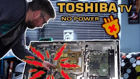 Trying To Fix A Toshiba Tv With No Power Youtube