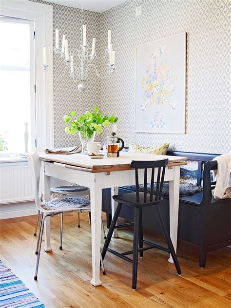 They reflect light and make a space feel bigger. 14 Functional Dining Room Ideas For Small Apartments