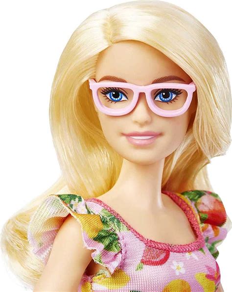 【楽天市場】【本日ポイント2倍】バービー ファッショニスタ バービードール フルーツプリントワンピース barbie fashionistas doll 181 mattel hbv15