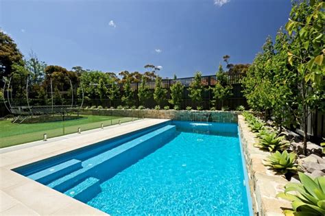 Modern Small Rectangular Swimming Pool Luxury Swimming Pools