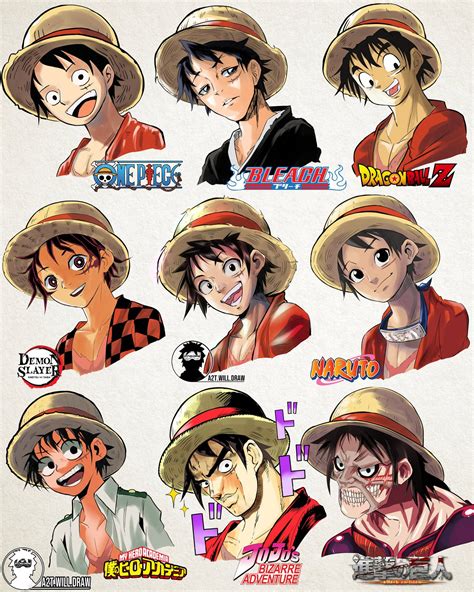30 One Piece Anime Art Style Meme Image