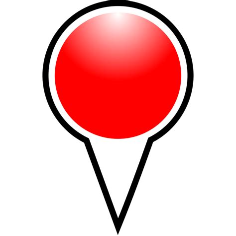 Drawing Pin Computer Icons Clip Art Red Push Pin Png Download 800