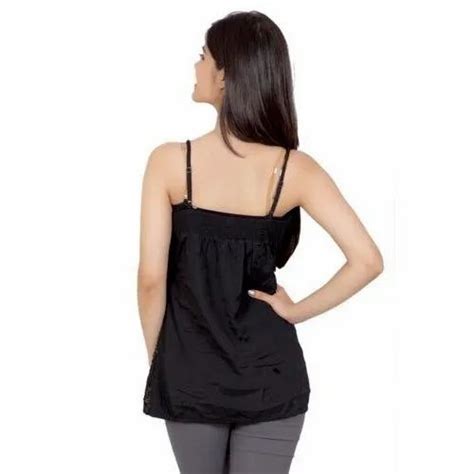 Georgette Party Wear Black Girls Top Packaging Type Packet At Rs 180