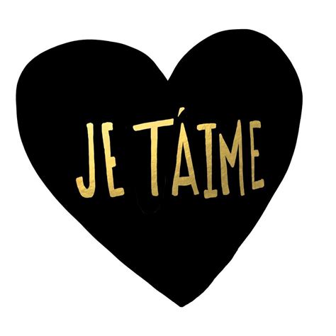 Je Taime X Heart An Art Print By Leah Flores Inprnt