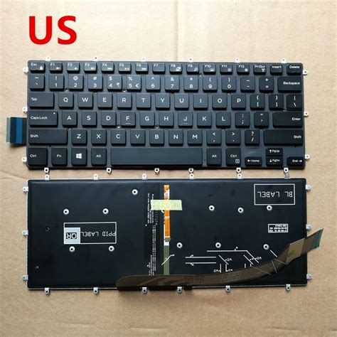 Us New Laptop Keyboard For Dell Latitude 3379 Inspiron 15 7560 5578