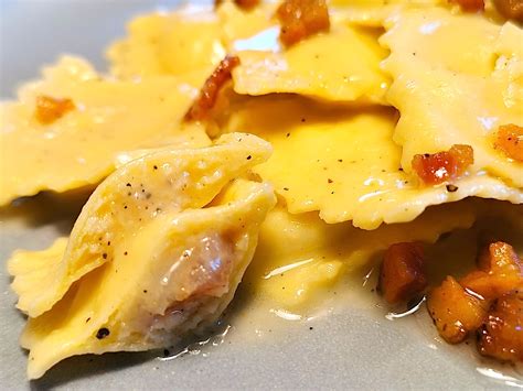 Ravioli Alla Carbonara A Tavola Da Daniela